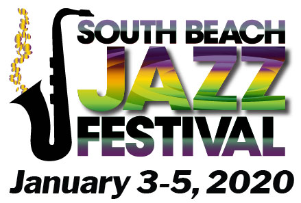 logo, South Beach Jazz Festival, January 3-5, 2020